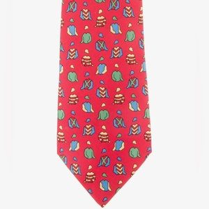 Red Hermes Tie
